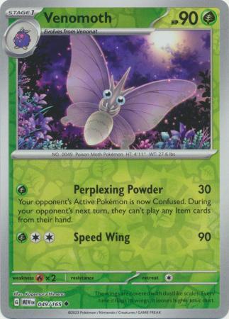 Venomoth [Reverse Holo]