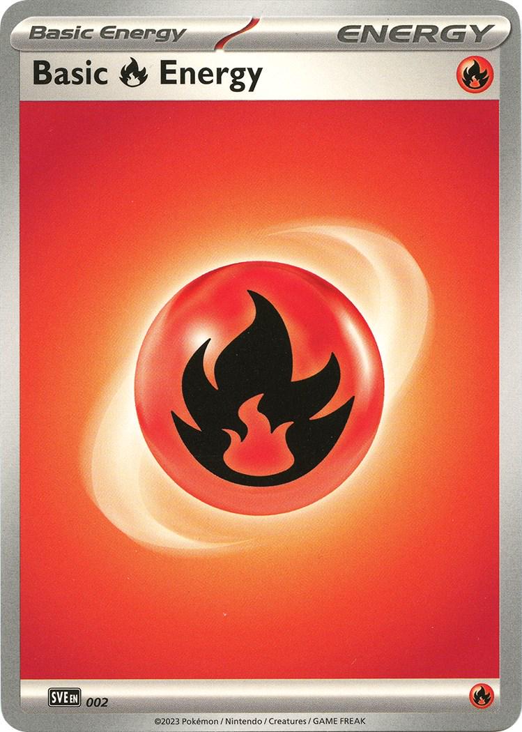 Scarlet & Violet Energy Basic Fire Energy Pokémon card