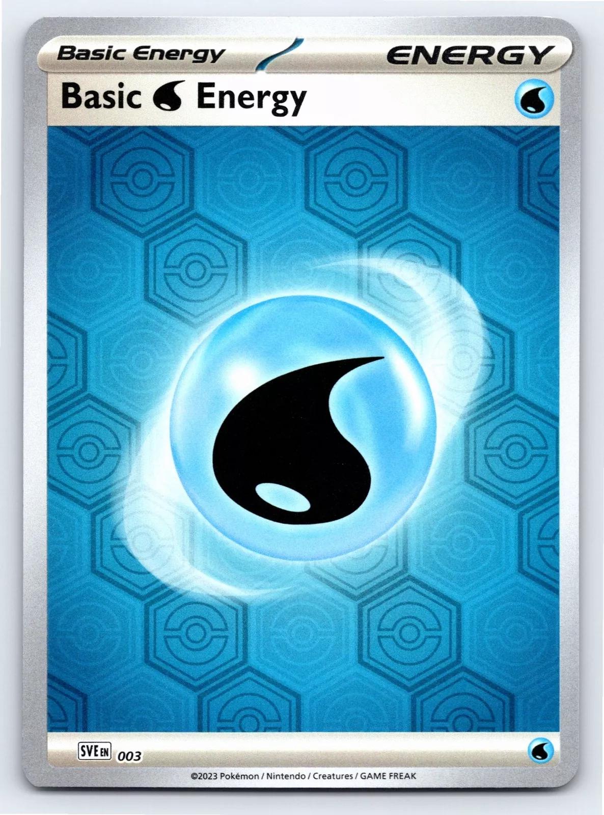 Basic Water Energy [Reverse Holo]