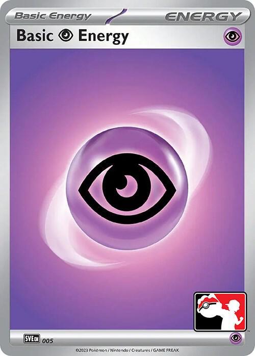 Scarlet & Violet Energy Psychic Energy [Prize-Pack] Pokémon card
