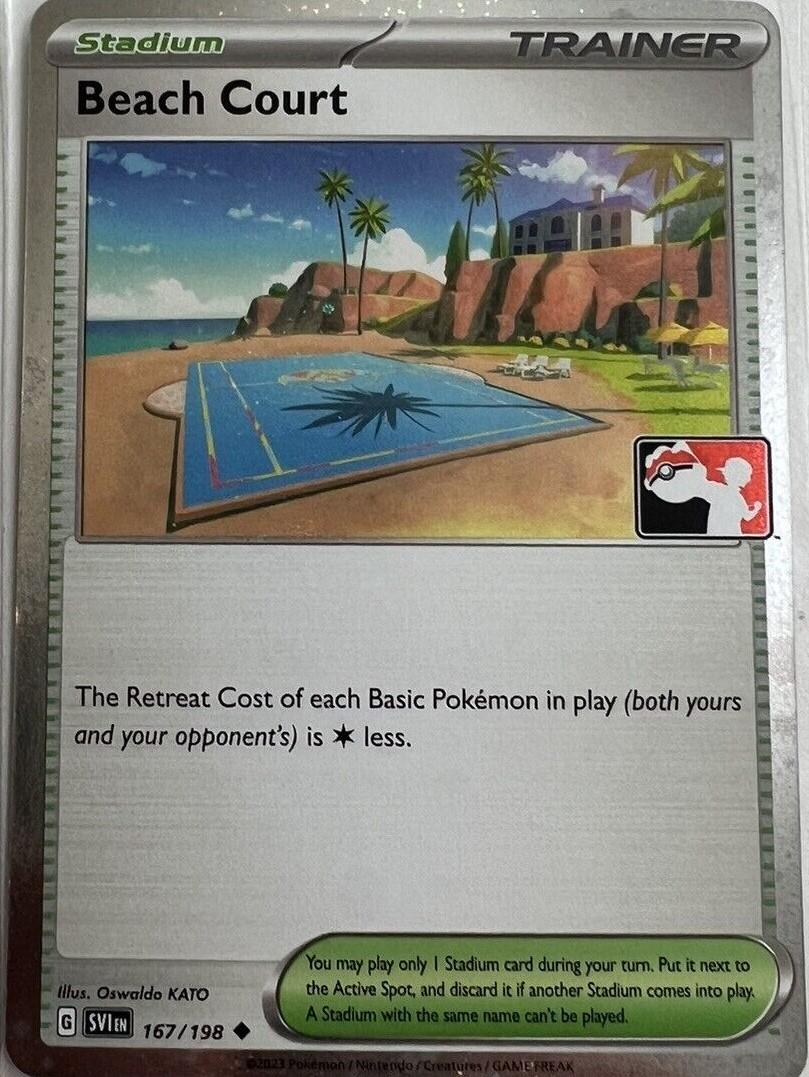 Scarlet & Violet Beach Court [Prize-Pack] Pokémon card