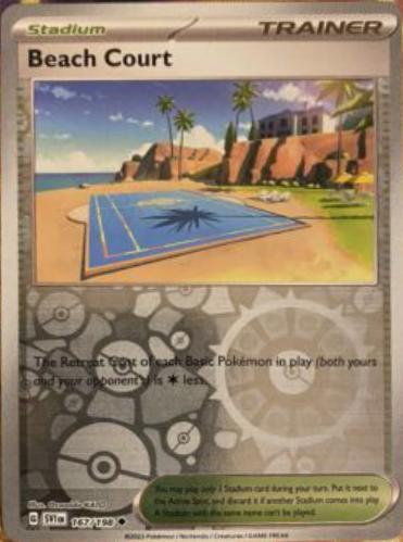 Beach Court [Reverse Holo]