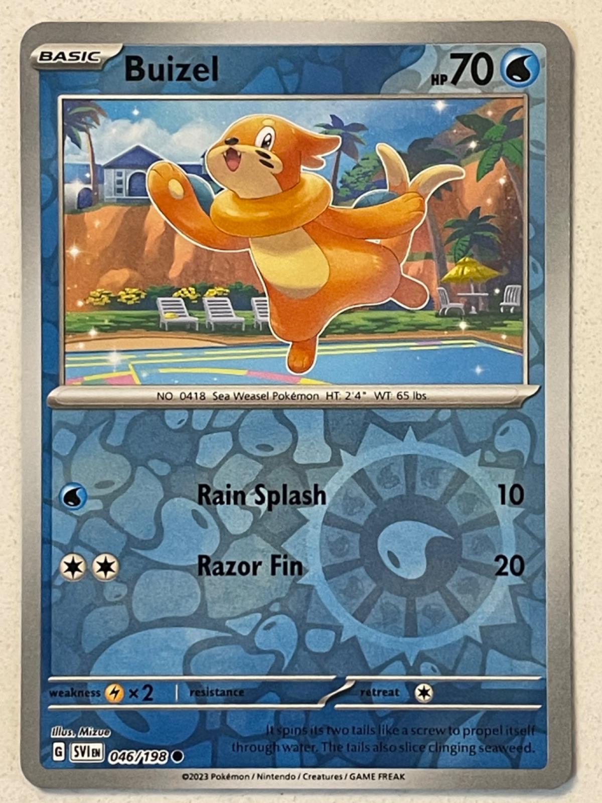 Buizel [Reverse Holo]