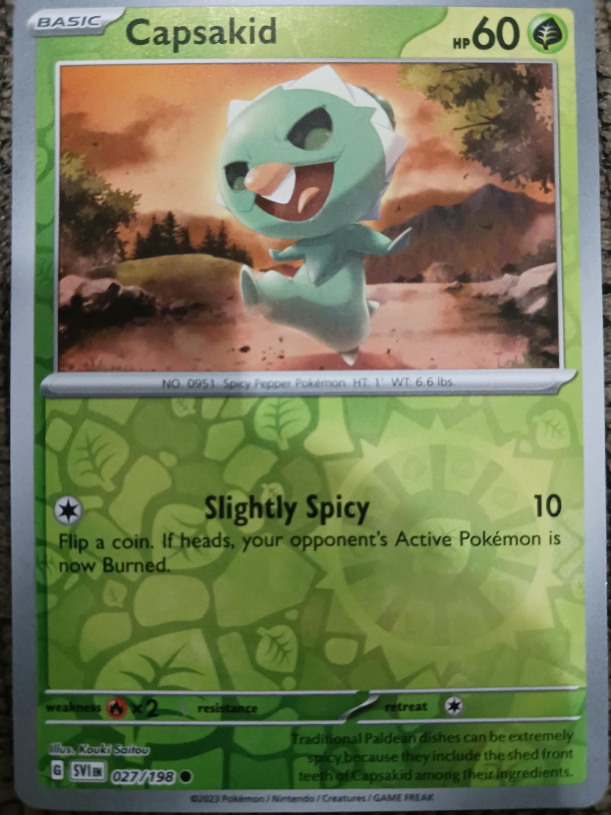 Capsakid [Reverse Holo]