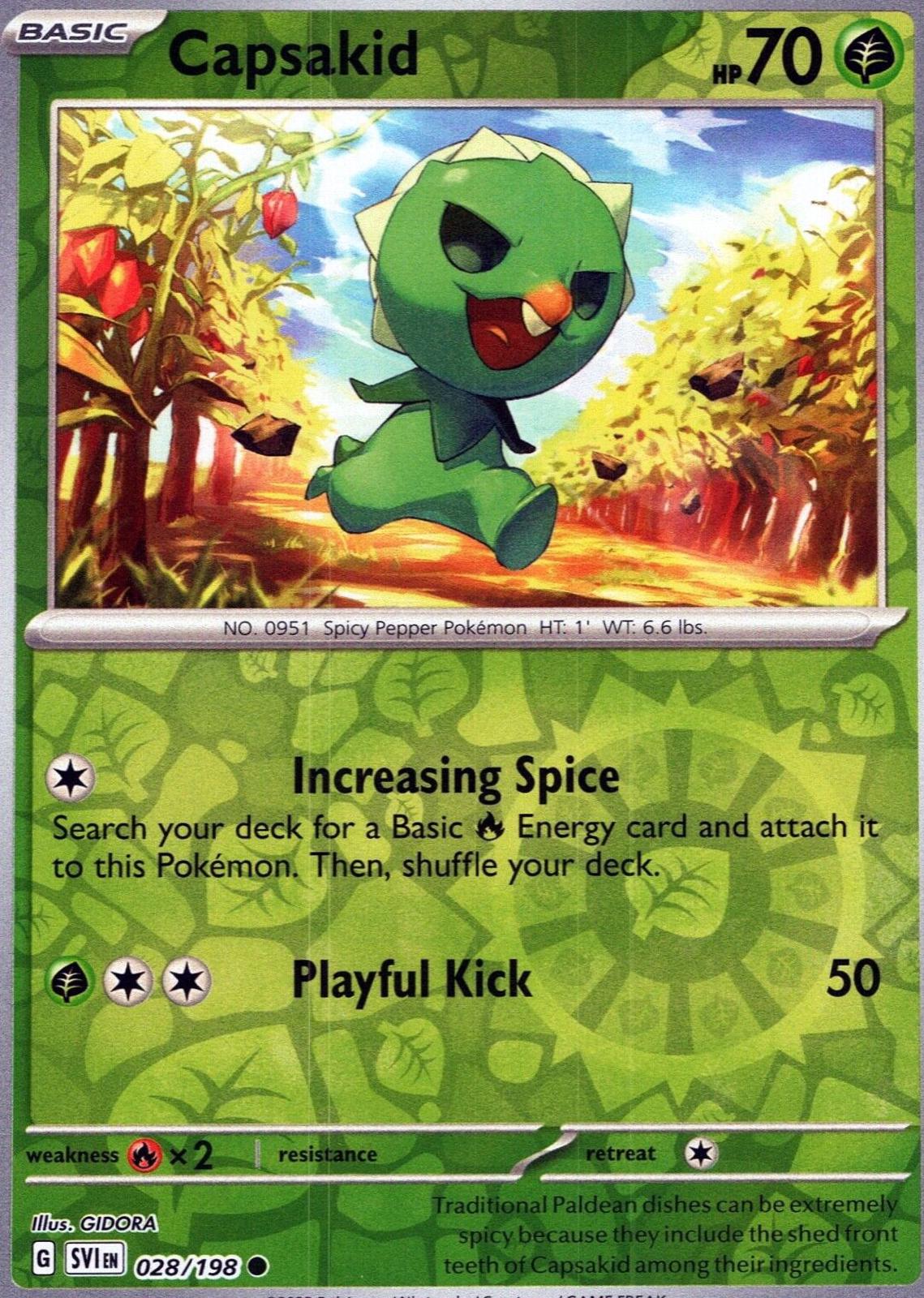 Capsakid [Reverse Holo]