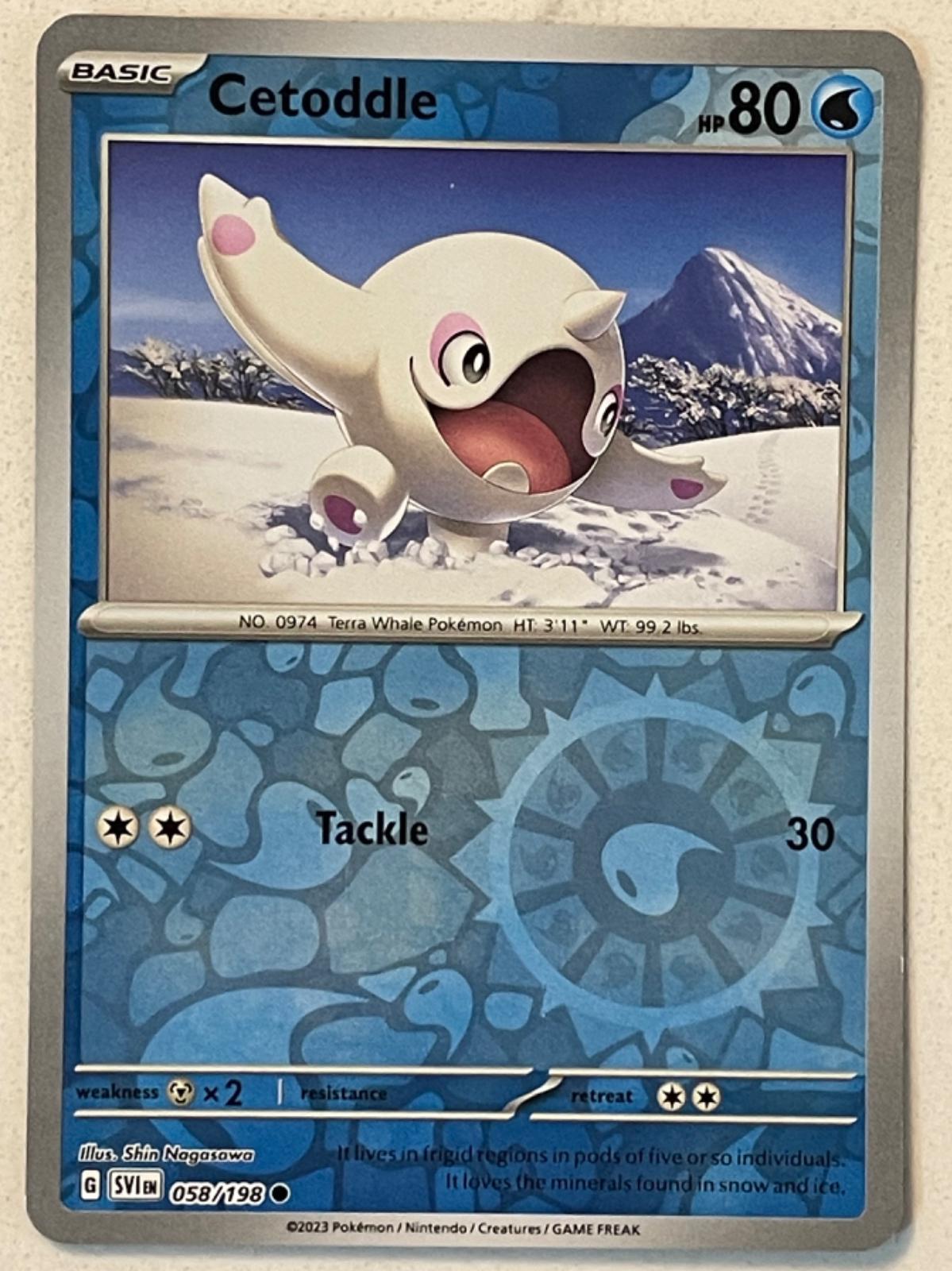 Cetoddle [Reverse Holo]