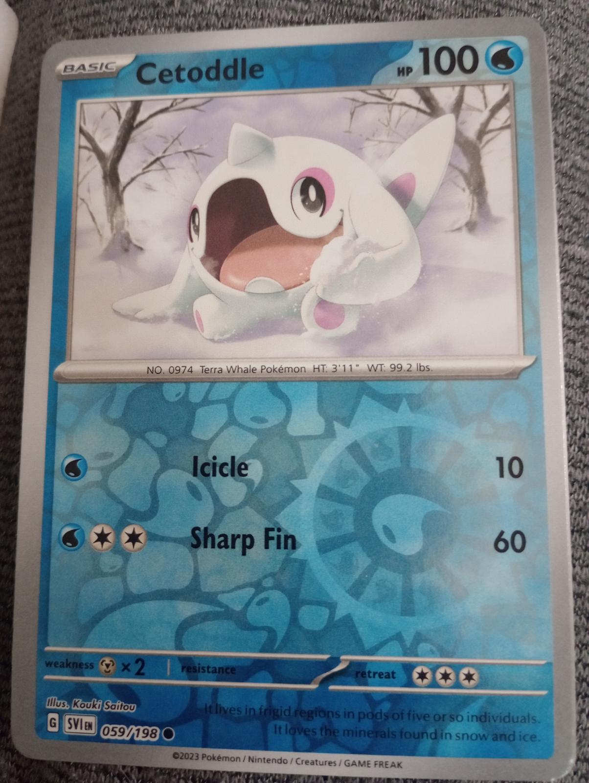 Cetoddle [Reverse Holo]