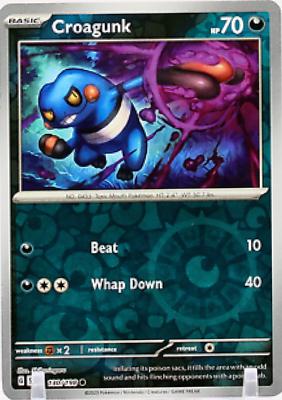 Croagunk [Reverse Holo]