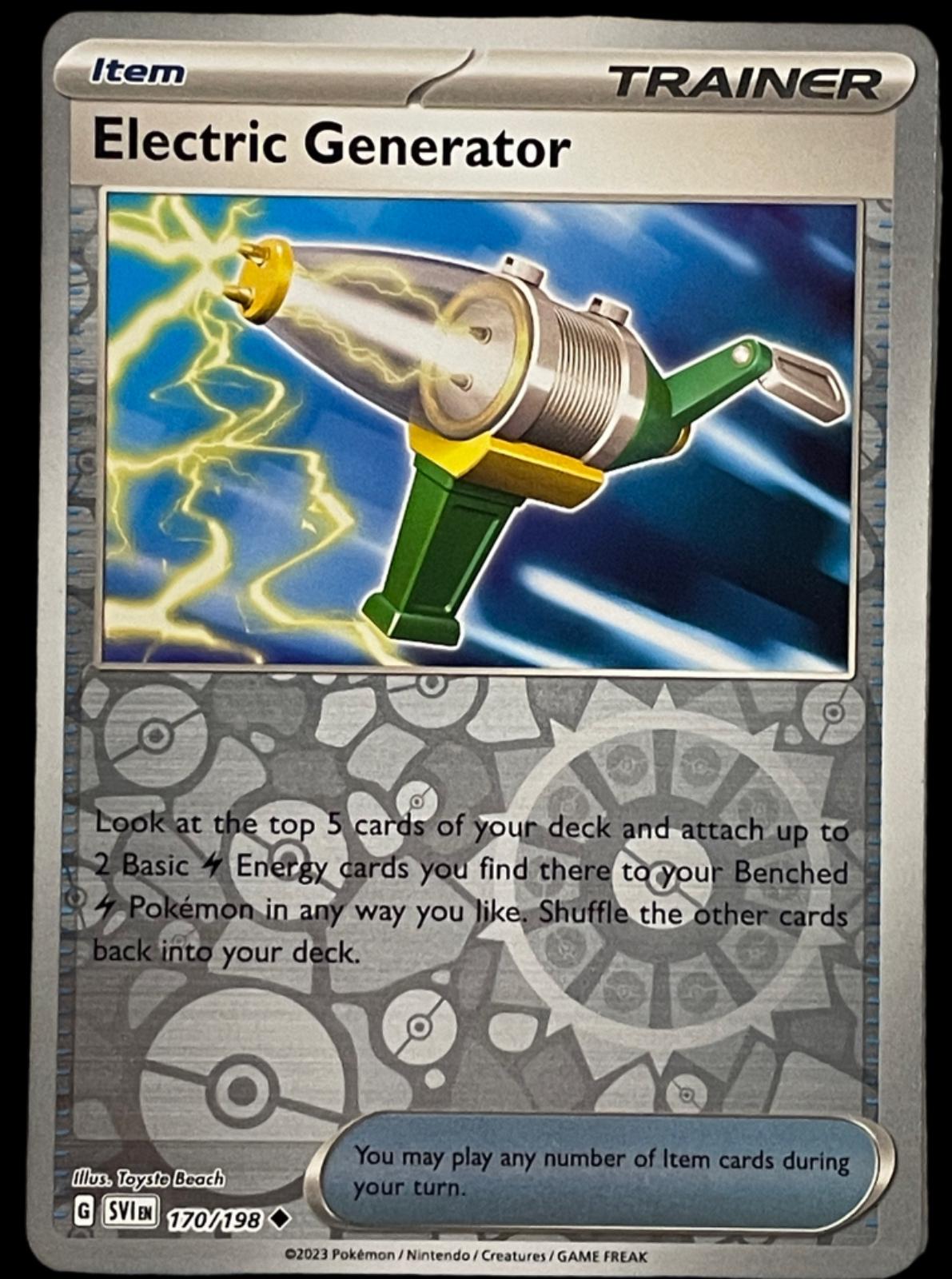 Electric Generator [Reverse Holo]