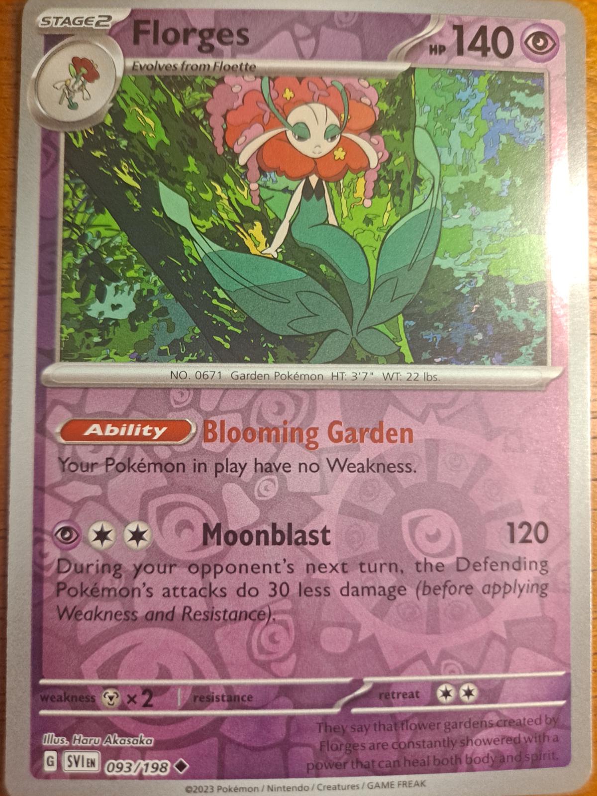 Florges [Reverse Holo]