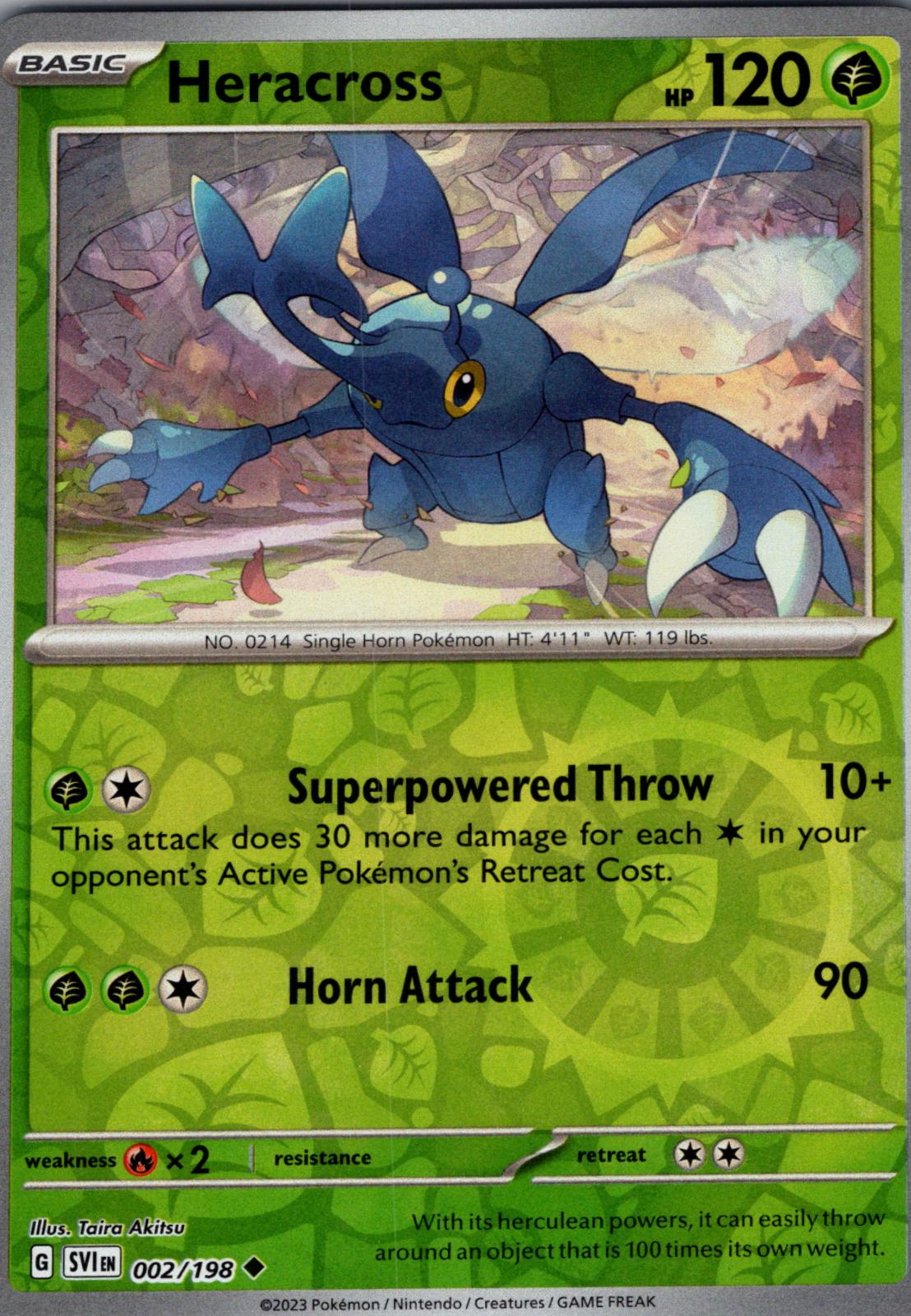 Heracross [Reverse Holo]