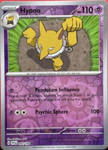 Hypno [Reverse Holo]
