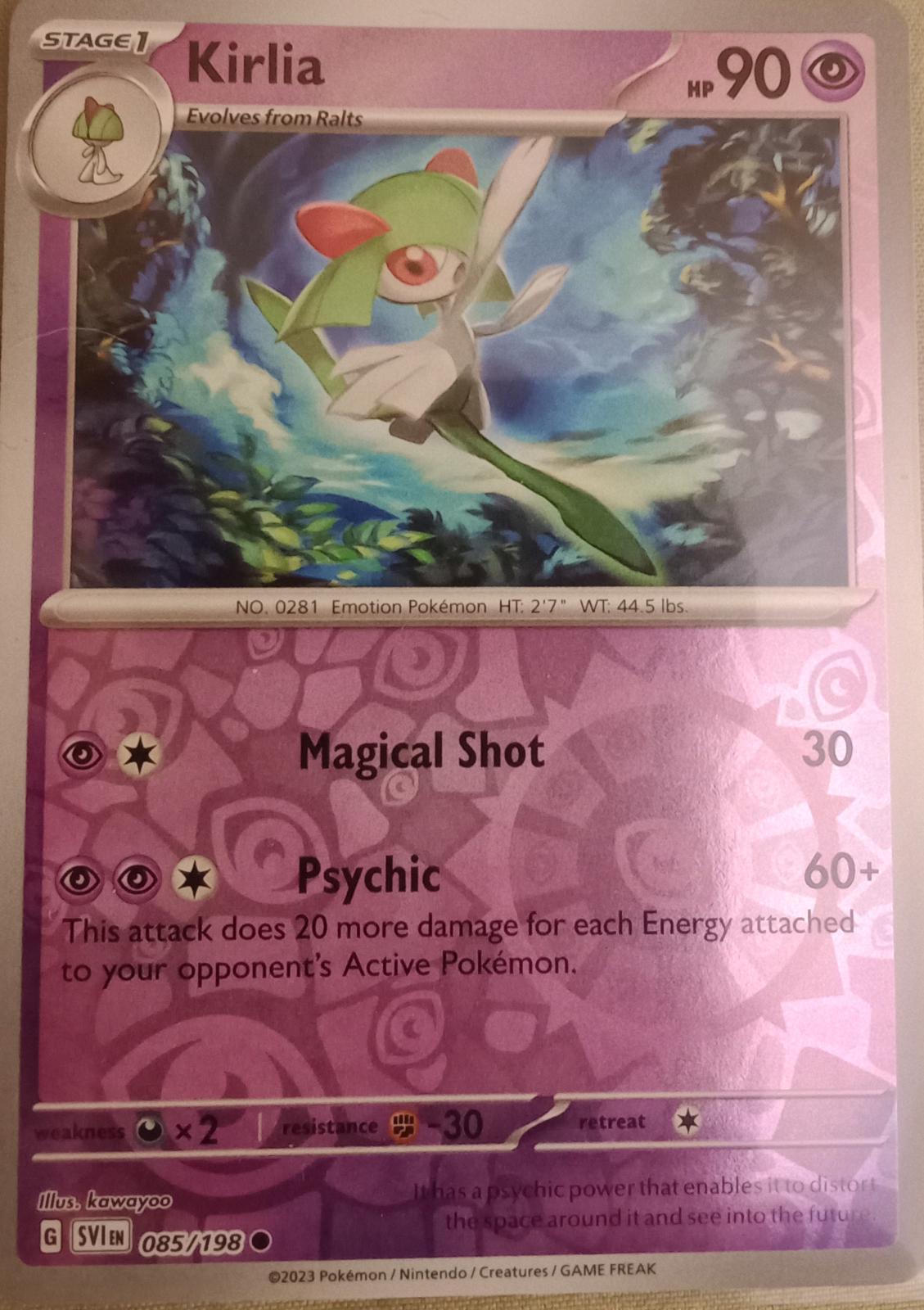 Kirlia [Reverse Holo]