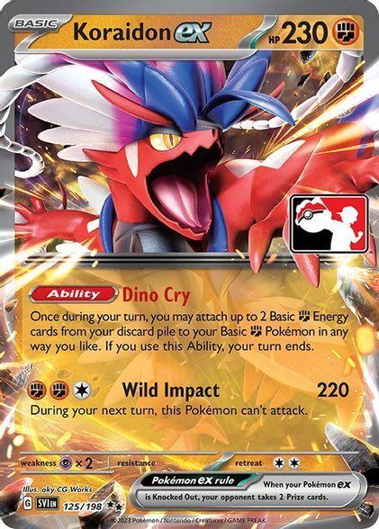 Scarlet & Violet Koraidon Ex [Prize-Pack] Pokémon card