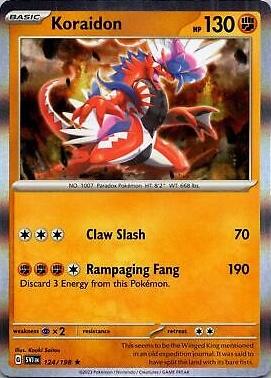 Scarlet & Violet Koraidon [Holo] Pokémon card