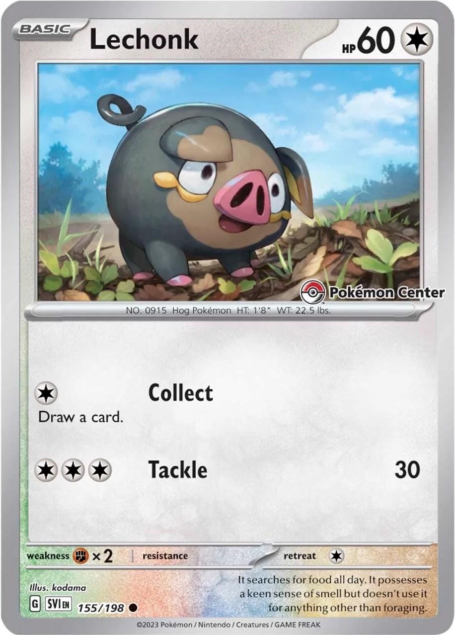 Scarlet & Violet Lechonk [Pokemon-Center] Pokémon card