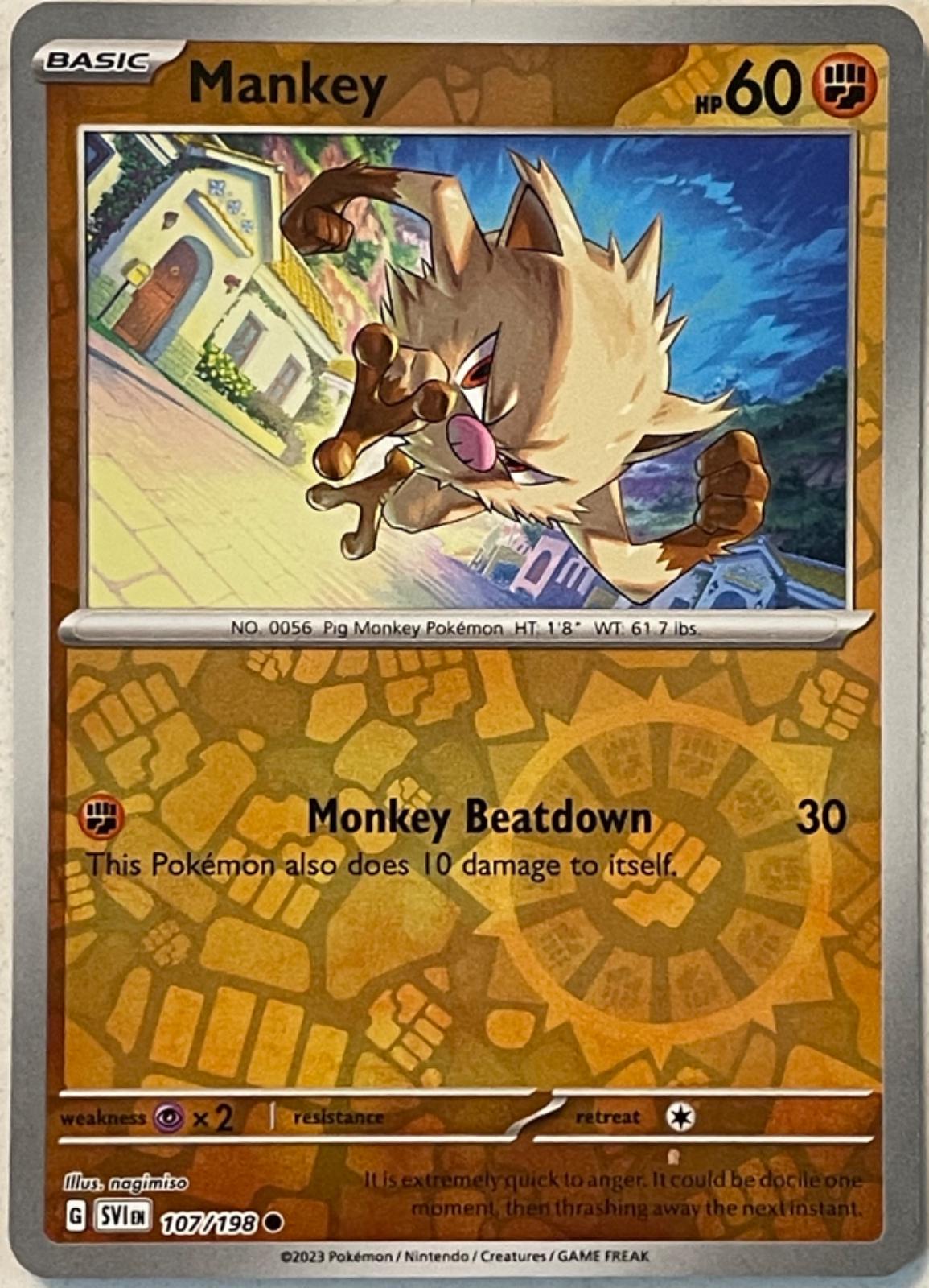 Mankey [Reverse Holo]