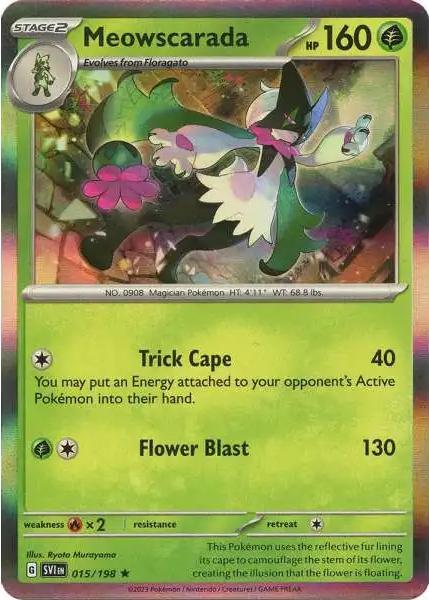 Scarlet & Violet Meowscarada [Holo] Pokémon card