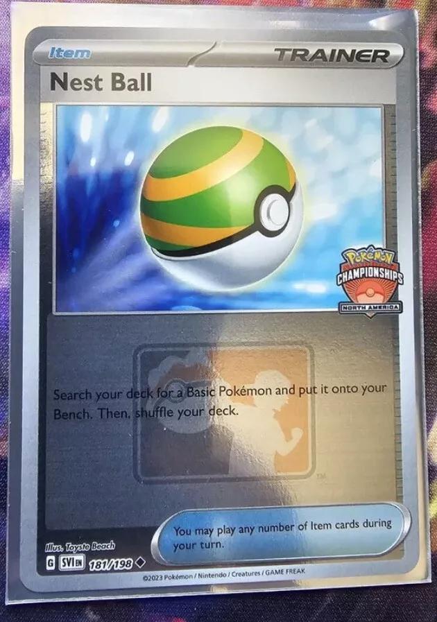 Scarlet & Violet Nest Ball [North-America-Championships] Pokémon card