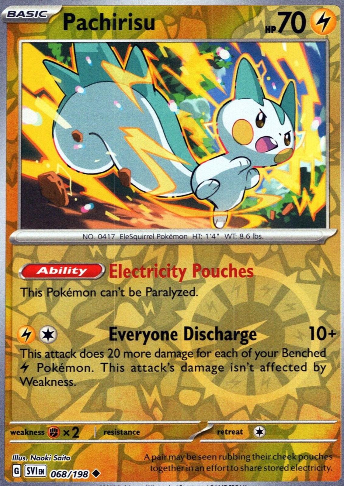 Pachirisu [Reverse Holo]