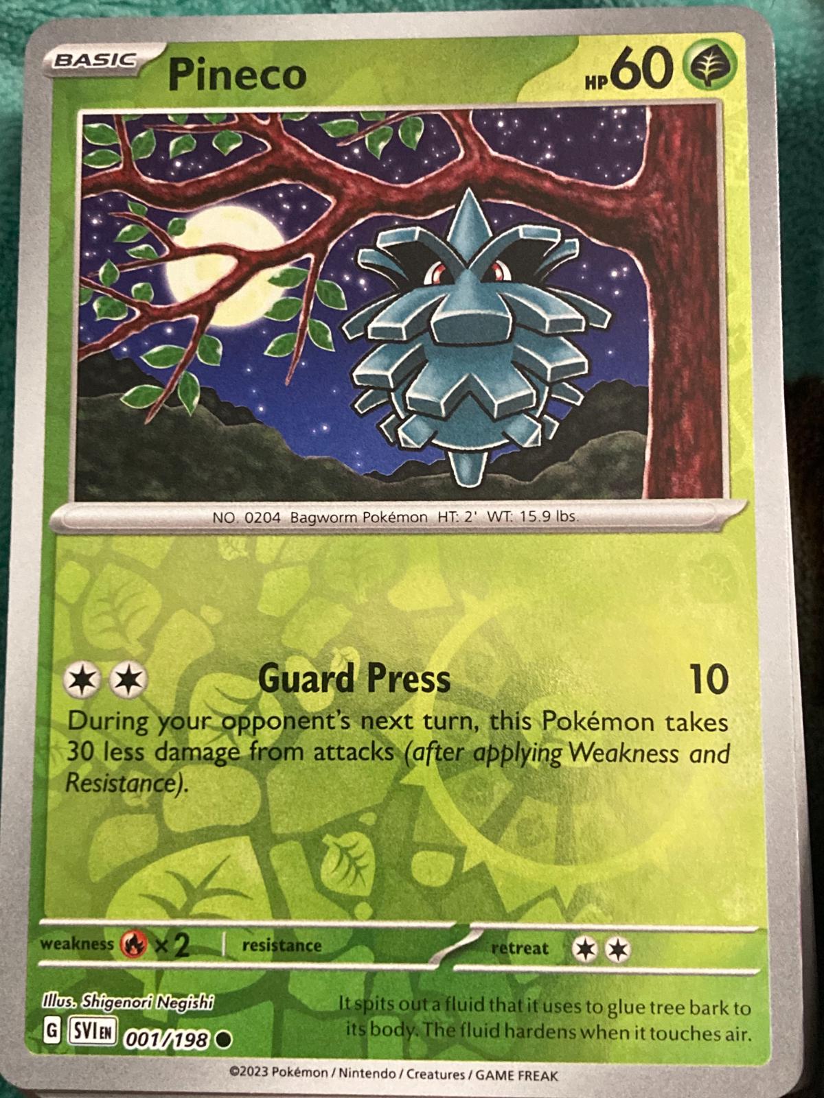 Pineco [Reverse Holo]
