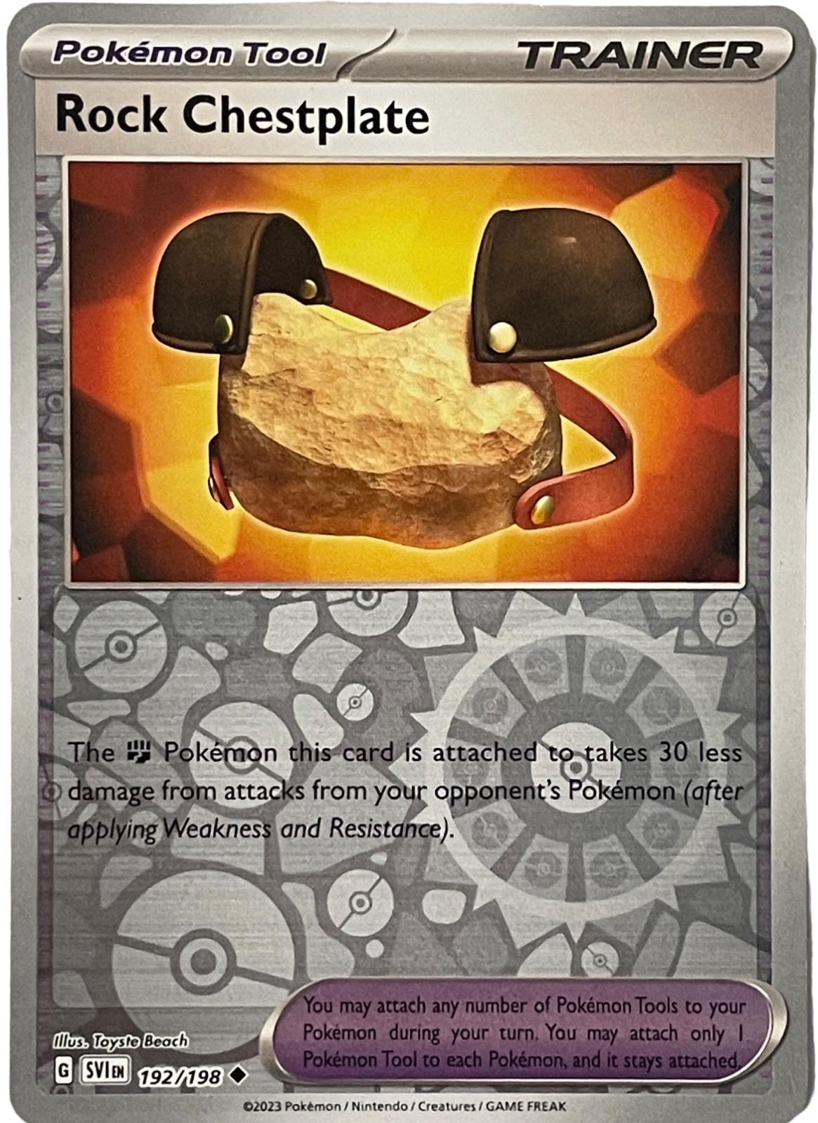 Rock Chestplate [Reverse Holo]