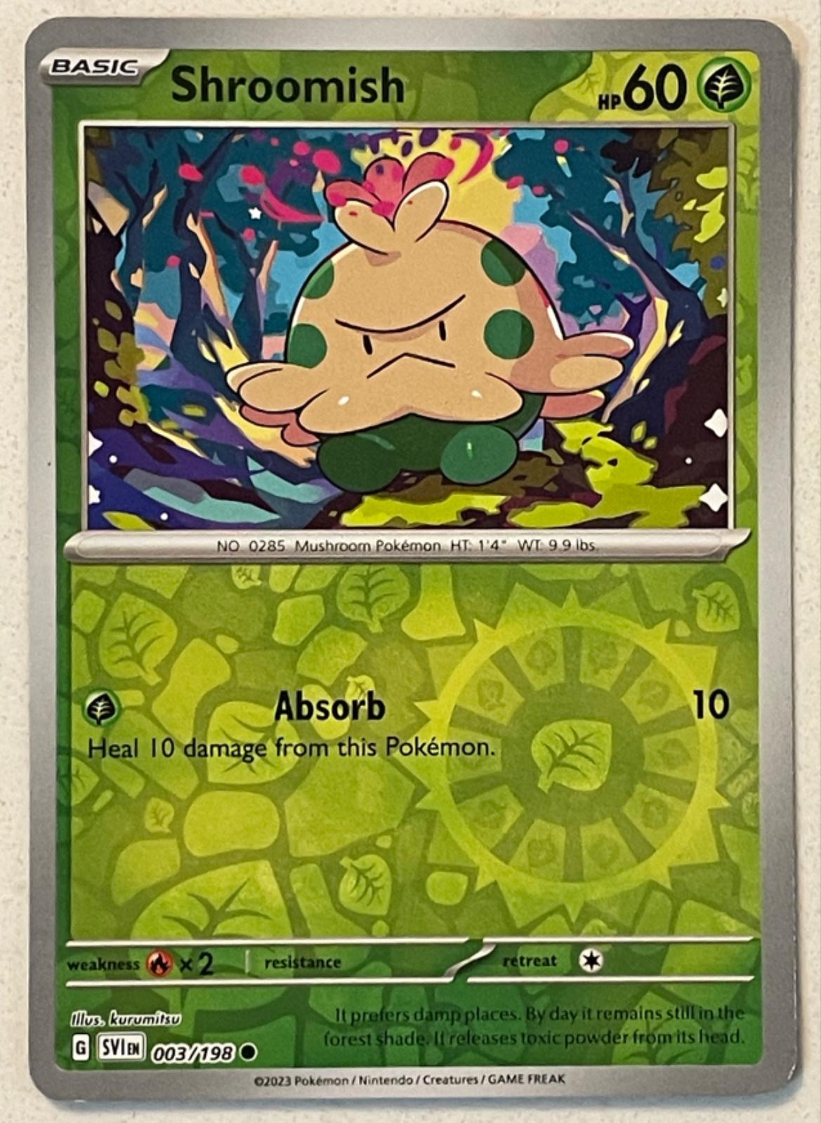 Shroomish [Reverse Holo]
