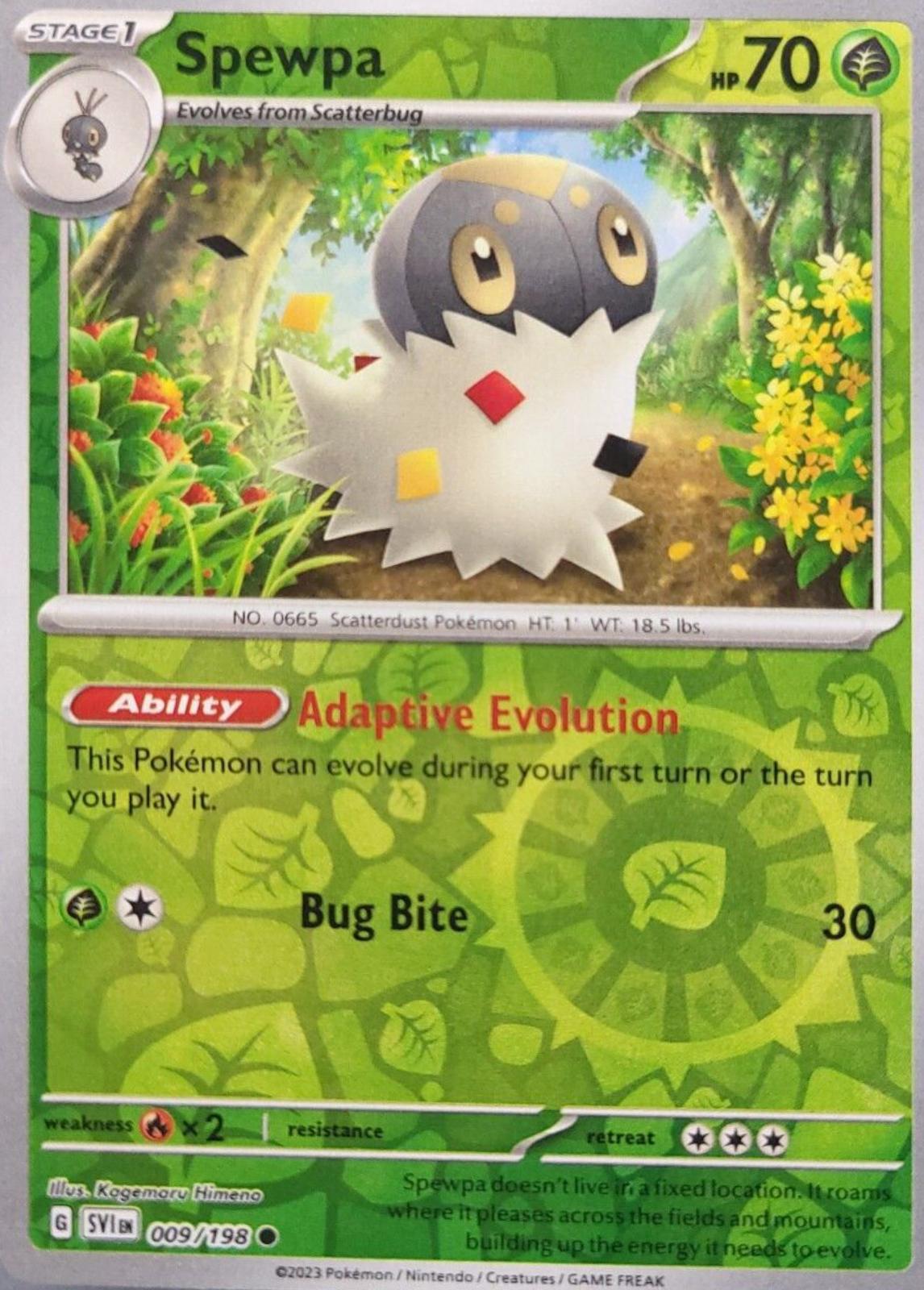 Spewpa [Reverse Holo]
