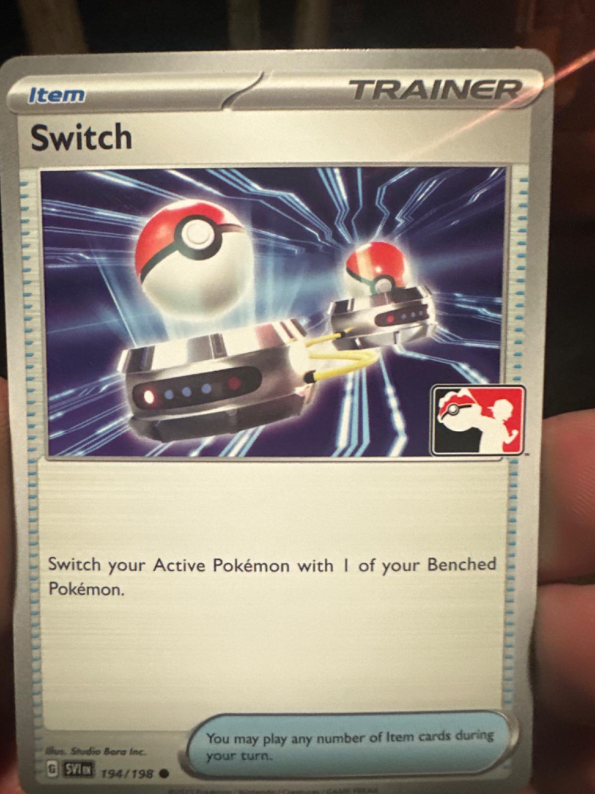 Scarlet & Violet Switch [Prize-Pack] Pokémon card