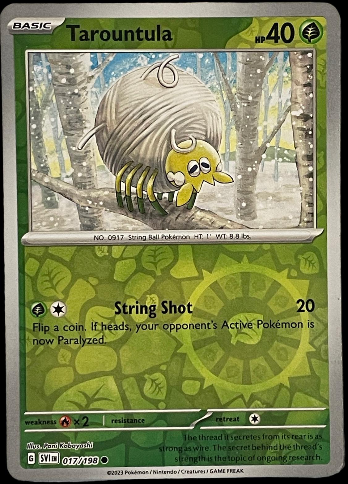 Tarountula [Reverse Holo]