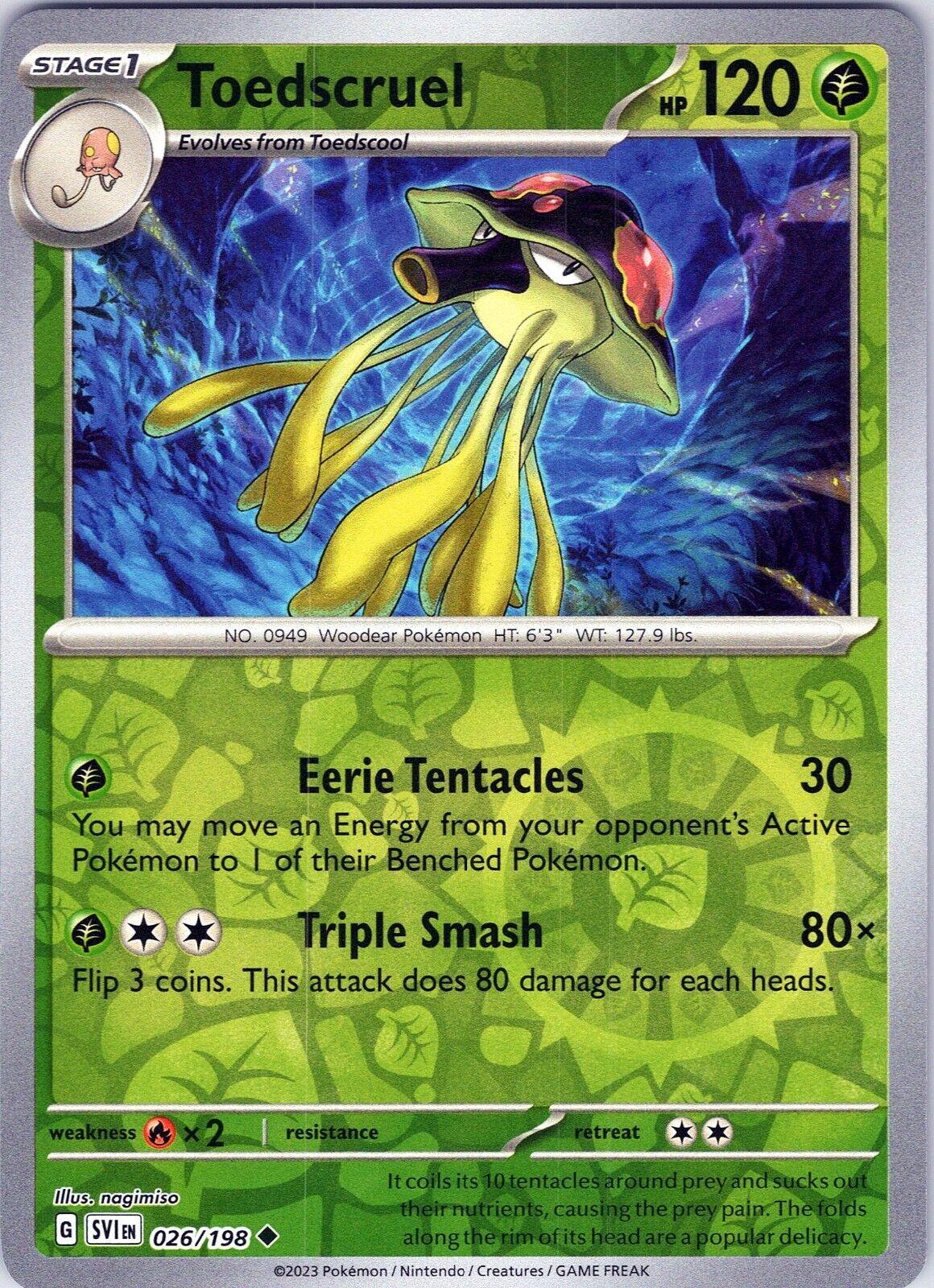 Toedscruel [Reverse Holo]