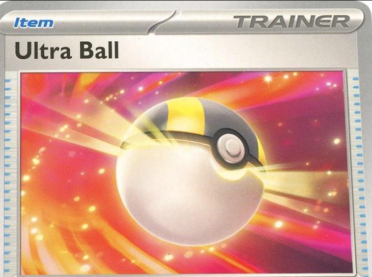 Scarlet & Violet Ultra Ball [Holo] Pokémon card