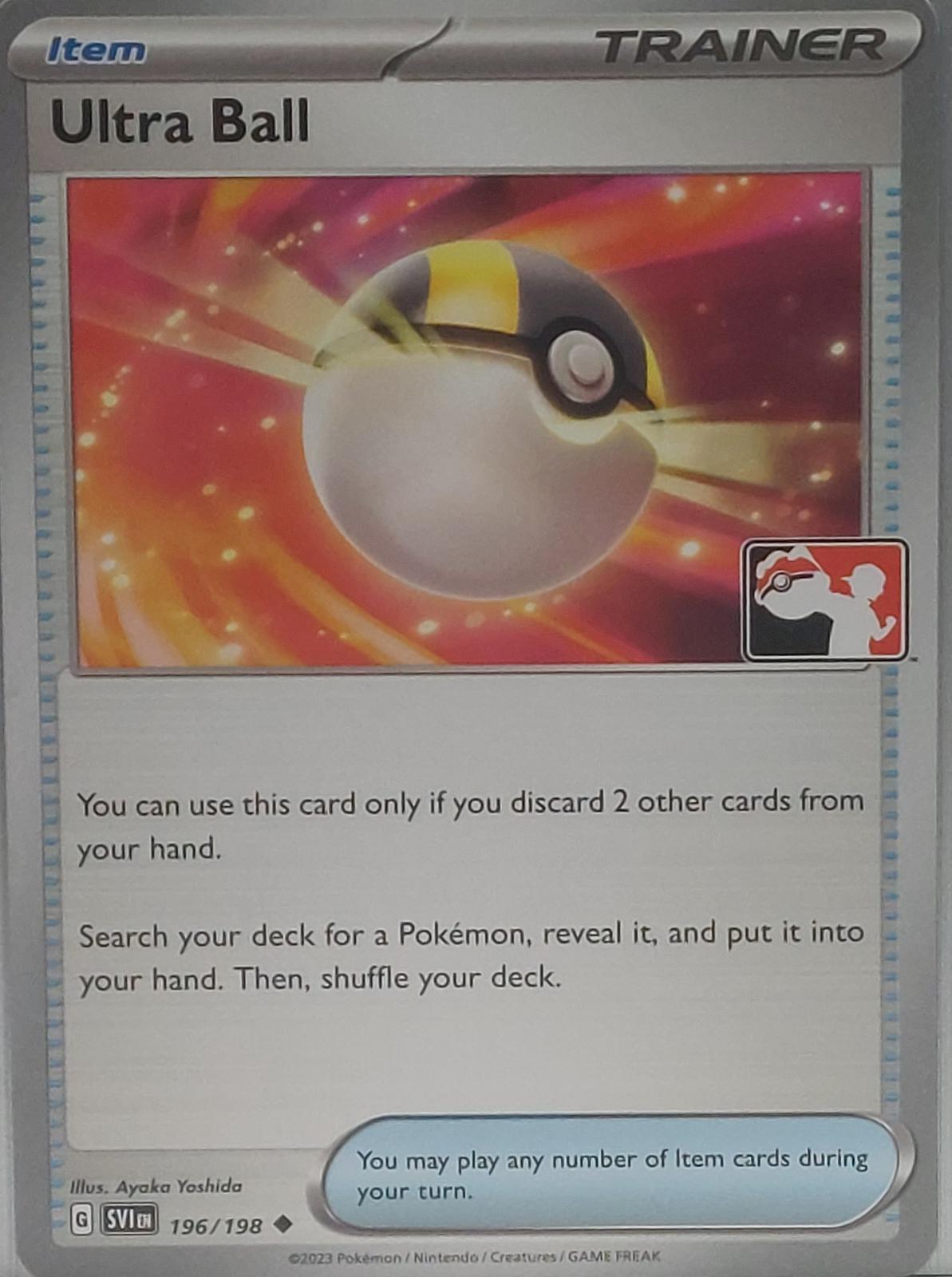Scarlet & Violet Ultra Ball [Prize-Pack] Pokémon card