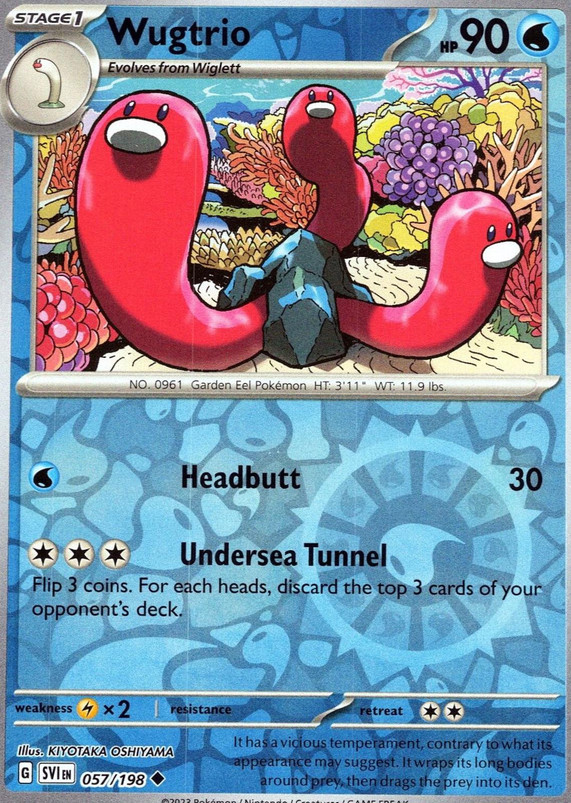 Wugtrio [Reverse Holo]