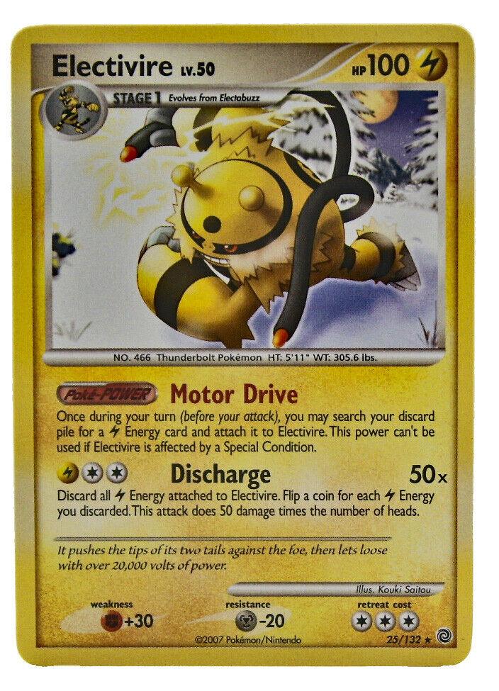 Secret Wonders Electivire [Holo] Pokémon card