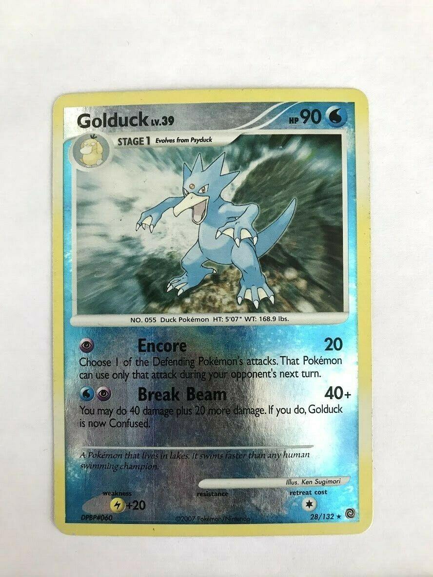 Secret Wonders Golduck [Reverse Holo] Pokémon card