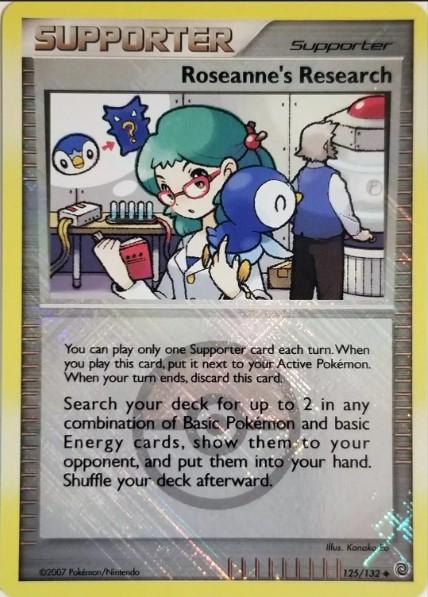 Secret Wonders Roseanne's Research [Pokemon-League-Holo] Pokémon card