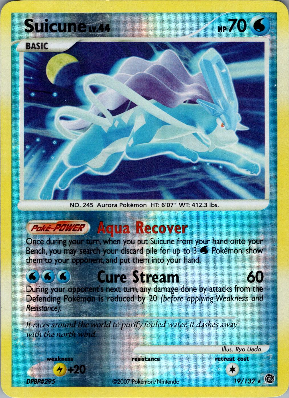 Suicune [Reverse Holo]
