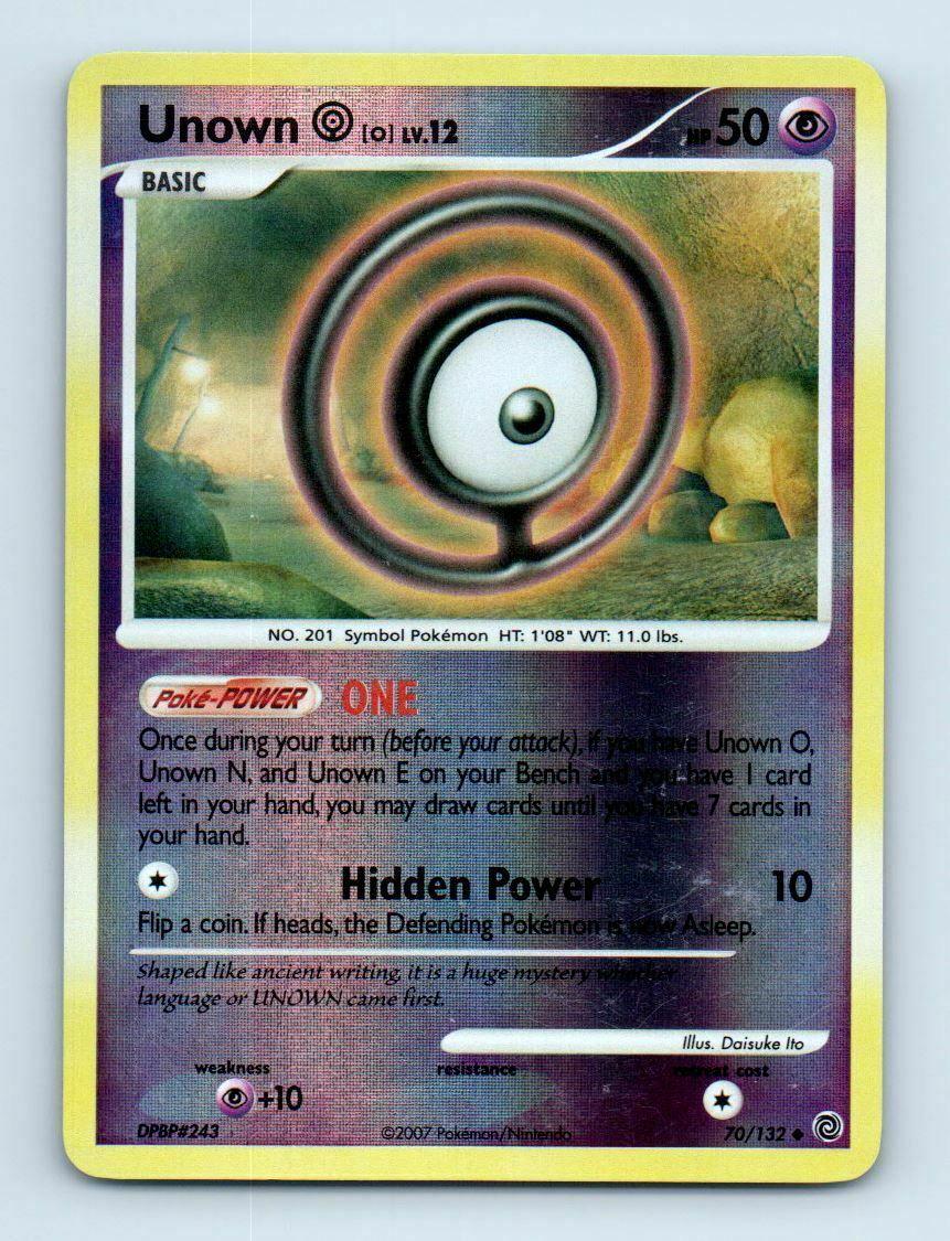 Unown O [Reverse Holo]