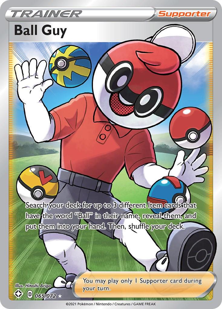 Shining Fates Ball Guy [Holo] Pokémon card
