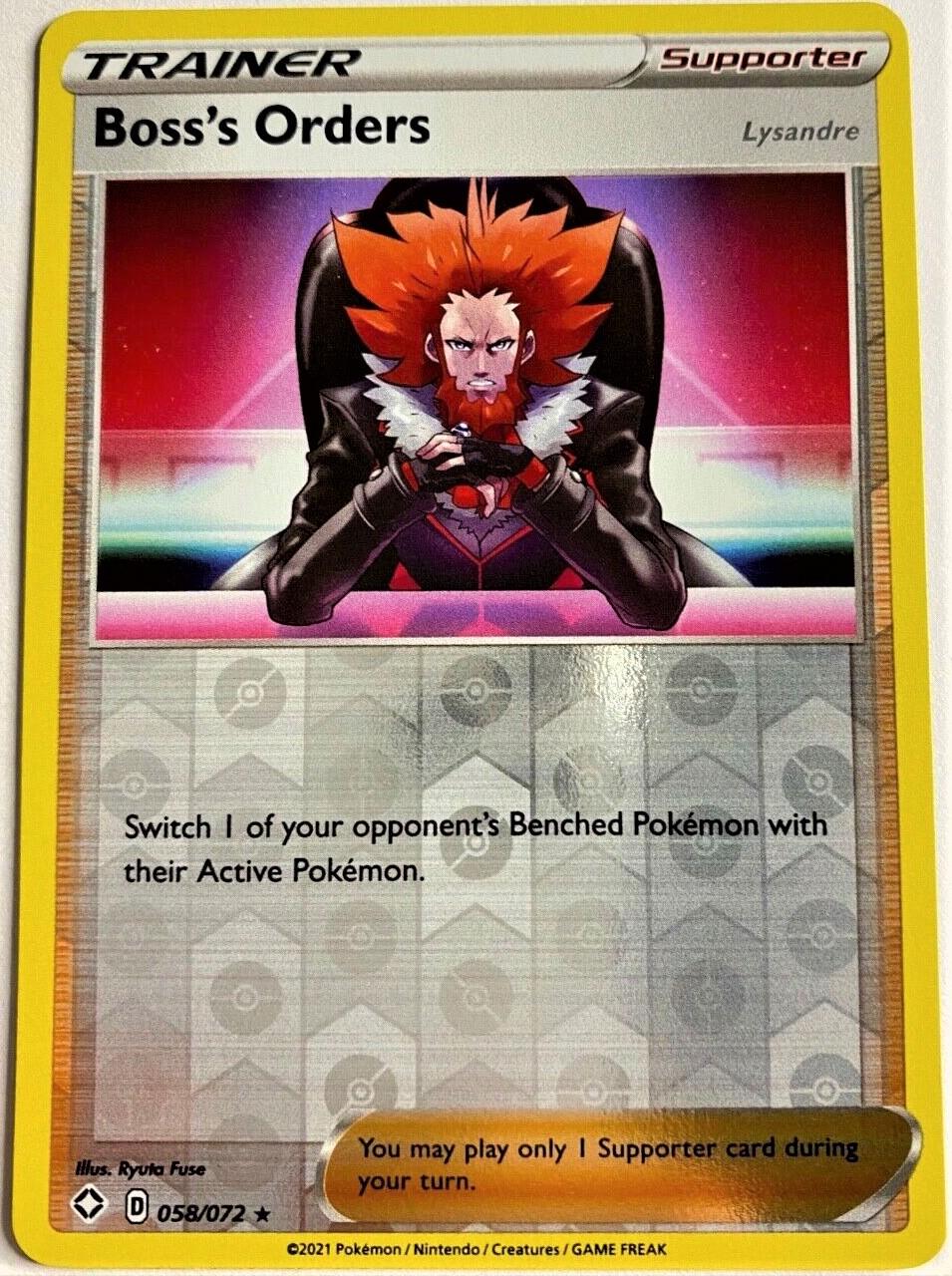 Boss's Orders [Reverse Holo]