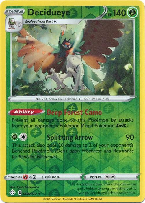 Decidueye [Reverse Holo]