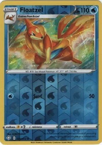 Floatzel [Reverse Holo]