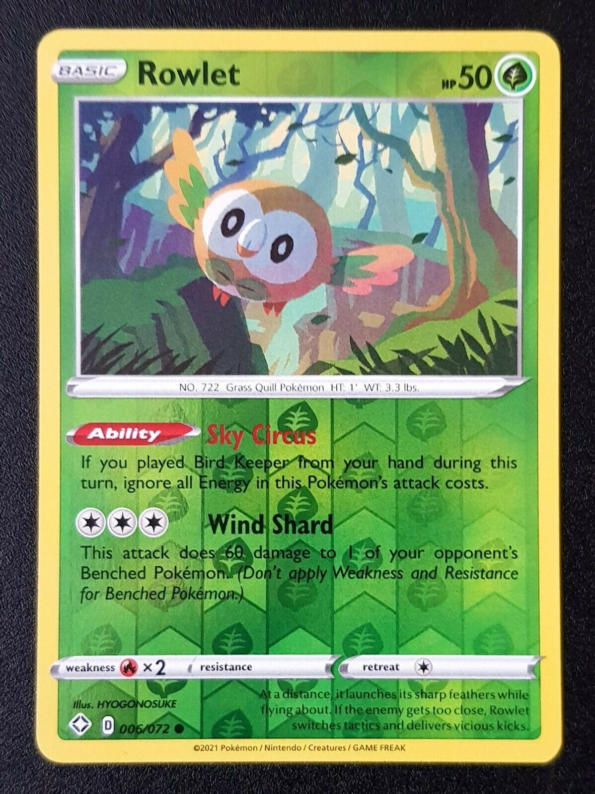 Rowlet [Reverse Holo]
