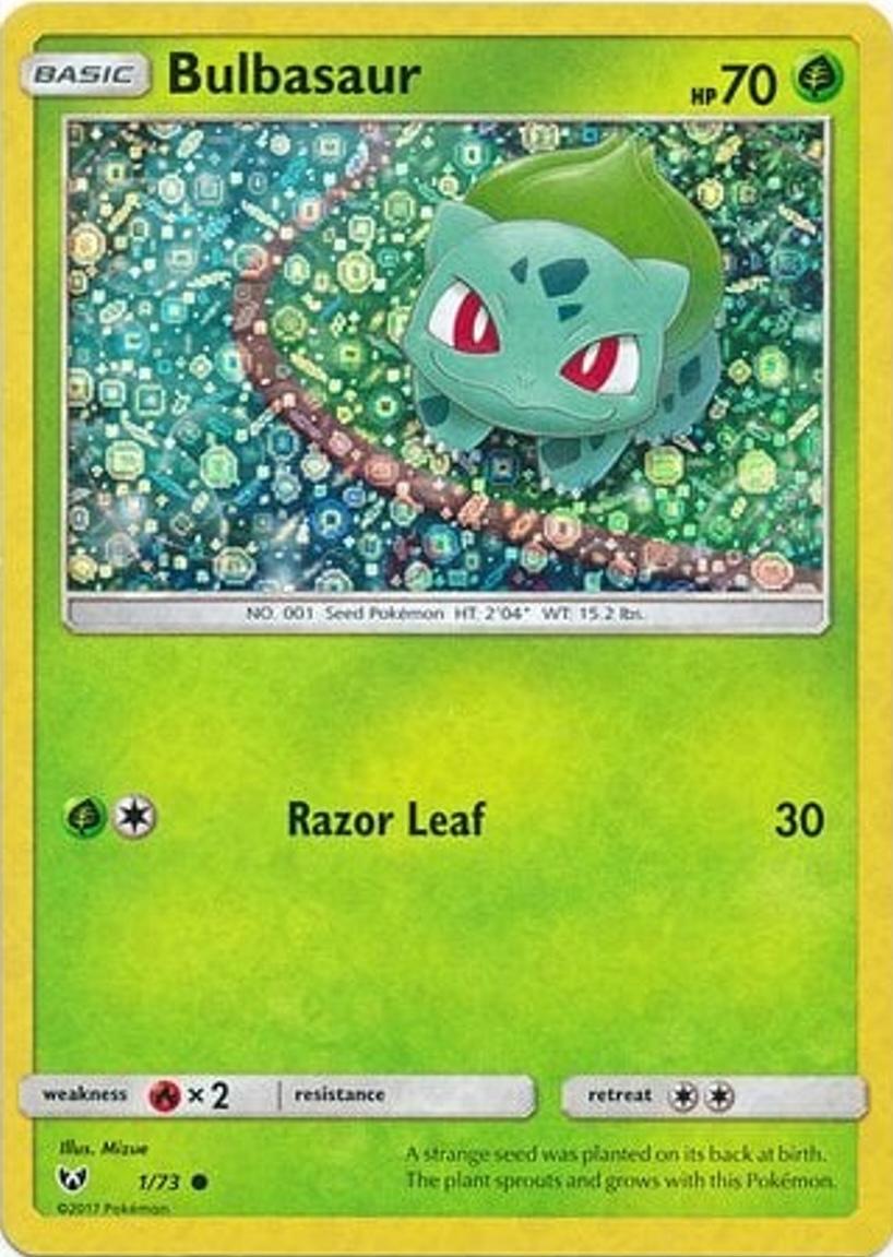 Shining Legends Bulbasaur [General-Mills] Pokémon card