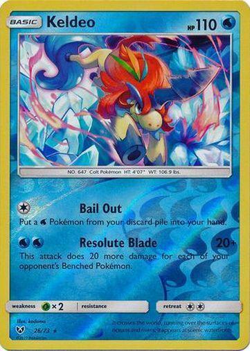 Keldeo [Reverse Holo]