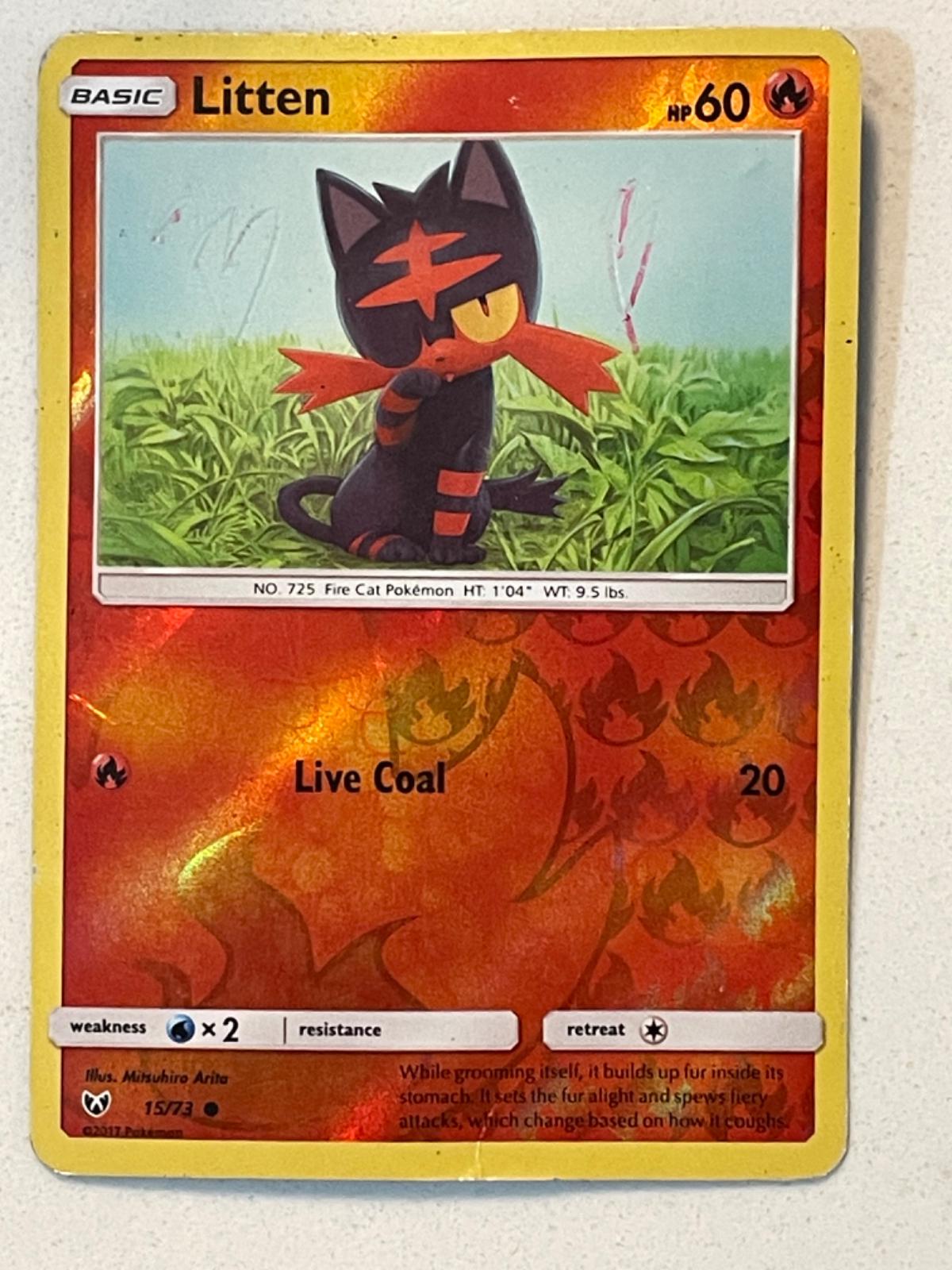 Litten [Reverse Holo]