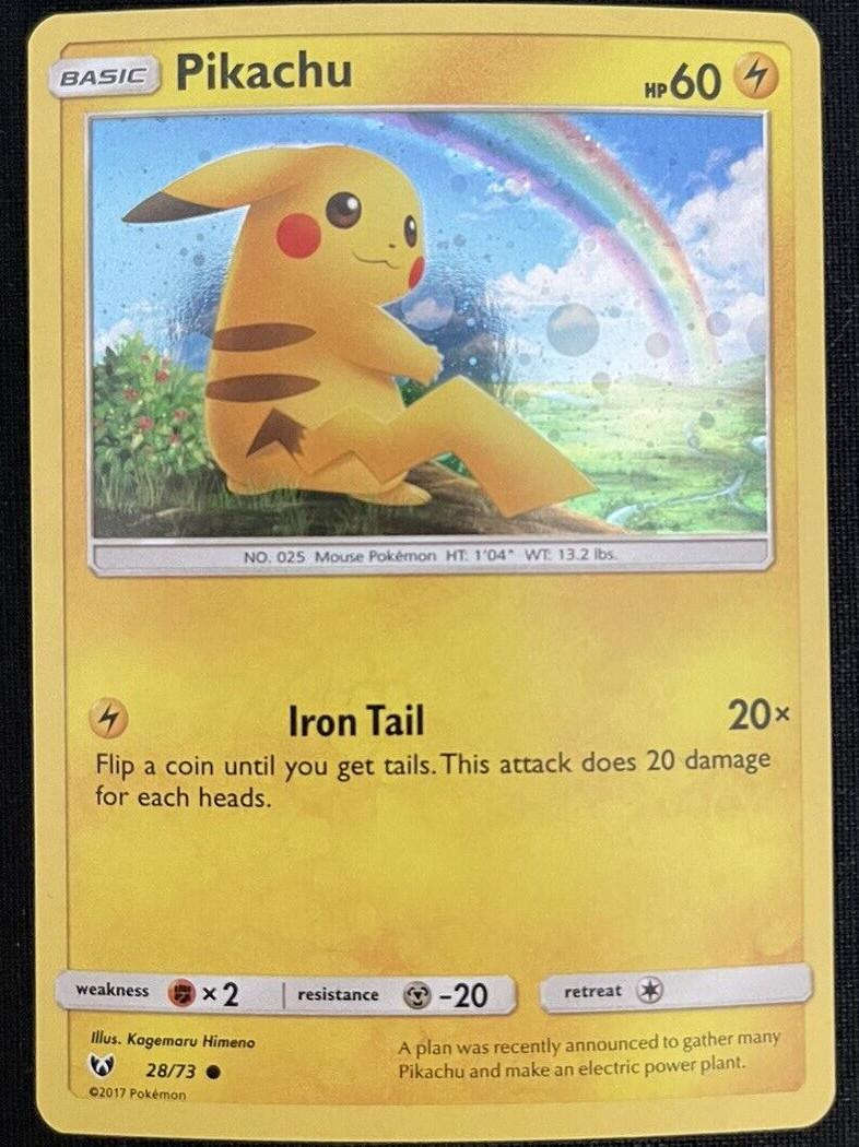 Shining Legends Pikachu [Cosmos-Holo] Pokémon card