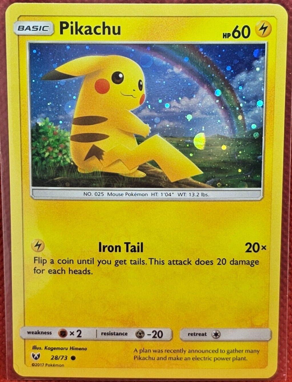 Shining Legends Pikachu [Holo] Pokémon card