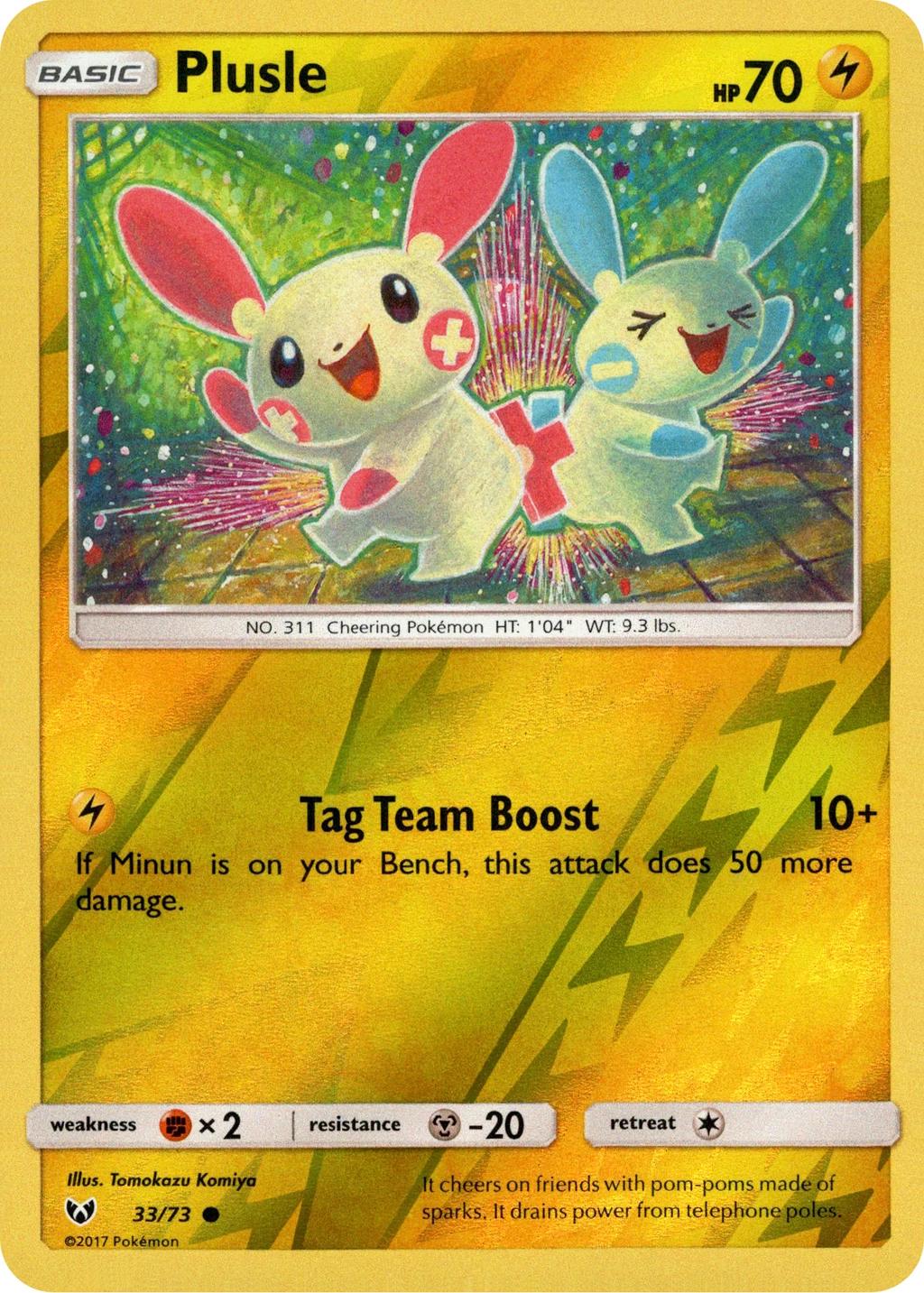 Plusle [Reverse Holo]